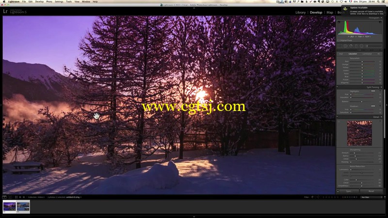 绝美冬季风景摄影视频教程的图片2