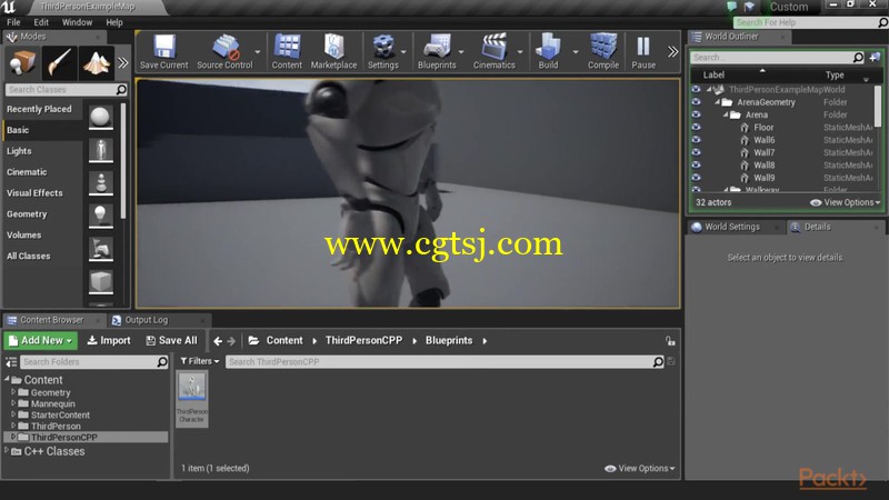 UE4游戏角色脚本制作技术视频教程的图片1