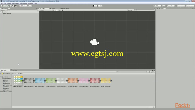 Unity中2D游戏编程开发技术视频教程的图片1