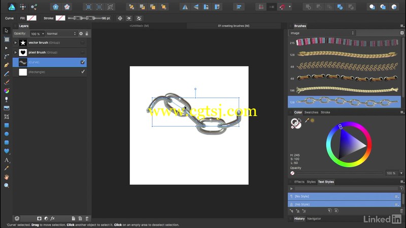 Affinity Designer矢量图形设计基础训练视频教程的图片2