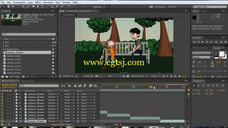 Maya和After Effects创建一个叙事概念动画视频教程的图片2