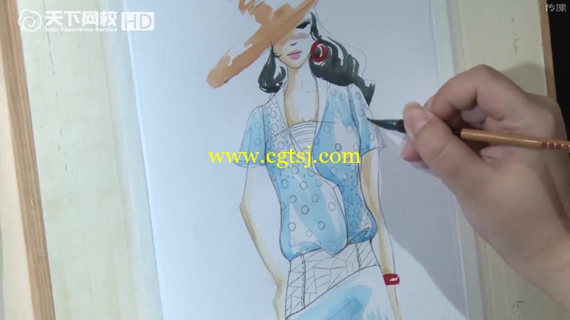 超专业服装手绘视频教程的图片4