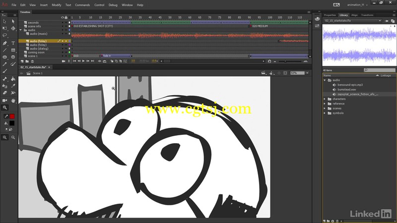 Animate CC故事版使用技巧视频教程的图片3