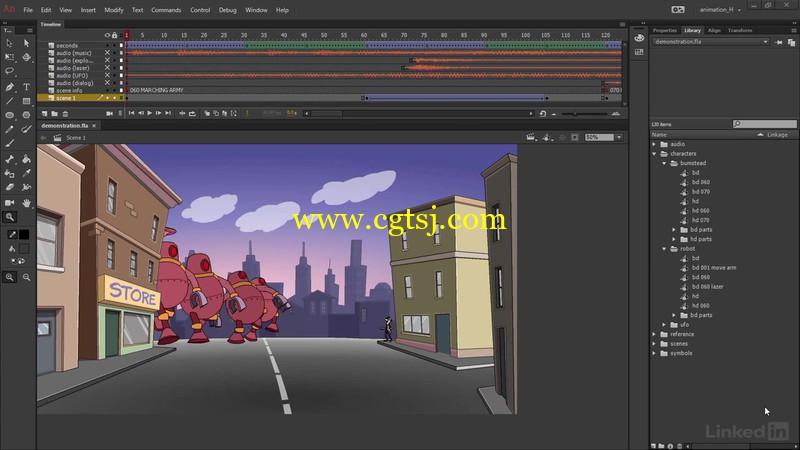 Animate CC故事版使用技巧视频教程的图片4