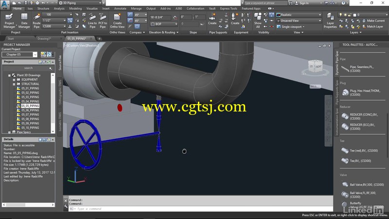 AutoCAD Plant 3D用户功能基础训练视频教程的图片2