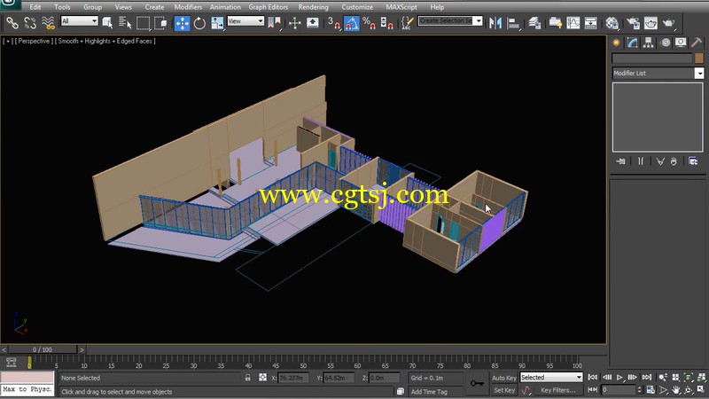 3ds Max和Vray制作热带度假别墅景观设计室外渲染视频教程的图片2