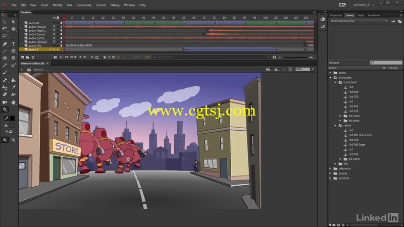 Animate CC故事版使用技巧视频教程的图片1