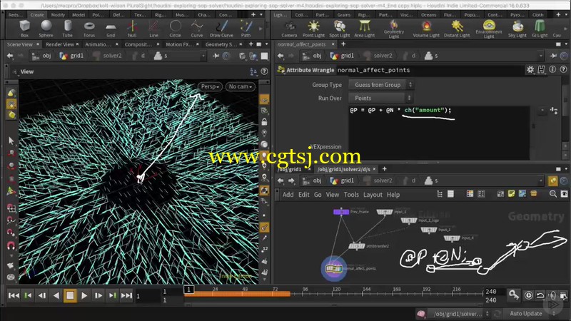 Houdini中SOP Solver高级技术训练视频教程的图片3