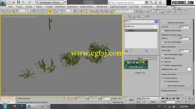 3ds Max4个季节室外渲染视频教程的图片2