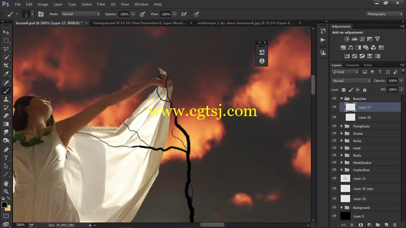 Photoshop超现实的场景高端合成视频教程的图片1
