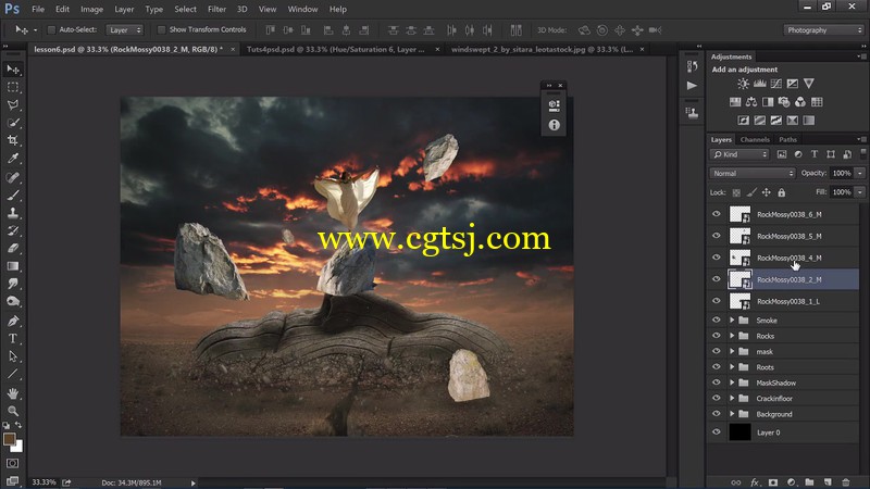 Photoshop超现实的场景高端合成视频教程的图片3