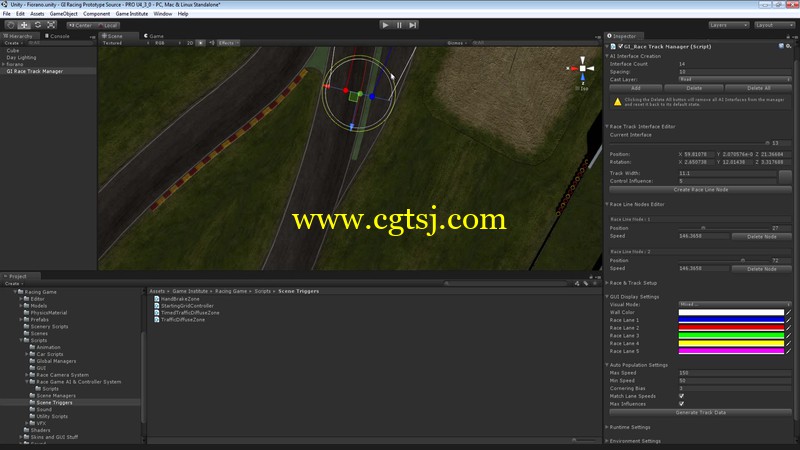 Unity超经典赛车游戏大师级完整实例制作视频教程的图片2