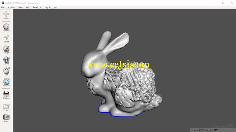 Meshmixer三维模型设计基础核心训练视频教程的图片3