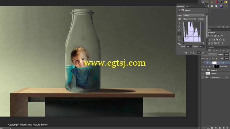 Photoshop制作创意照片海报视频教程的图片1
