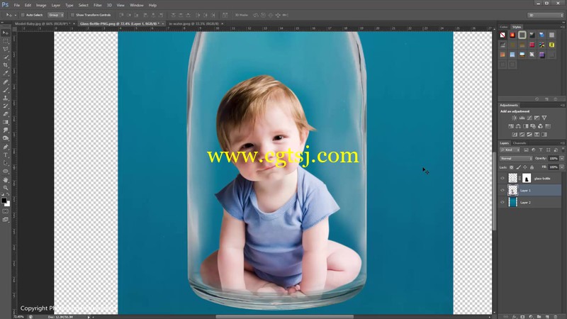 Photoshop制作创意照片海报视频教程的图片3