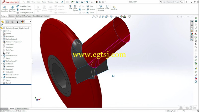 Solidworks表面处理高级技术视频教程的图片1