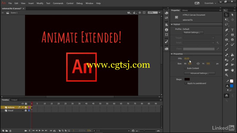 Animate CC 2018新功能探索视频教程的图片2