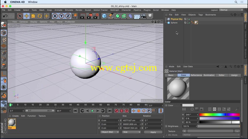 C4D R19镜头跟踪视效技术视频教程的图片3