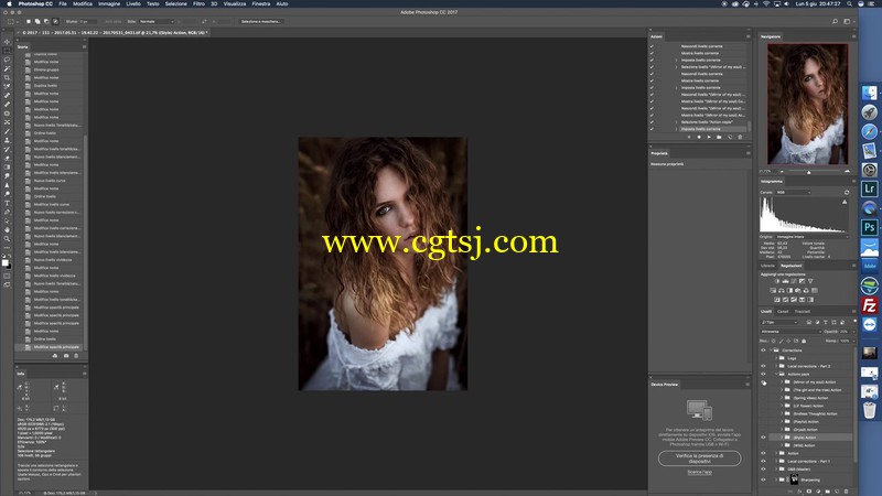 Lightroom与PS美女肖像后期制作流程视频教程的图片2
