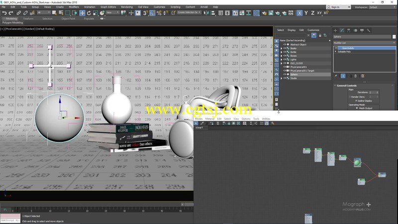 一套教程完整学习最新3dsmax Arnold5的图片3