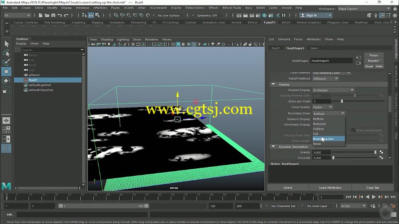 Maya制作写实动态云碰撞场景特效的图片2