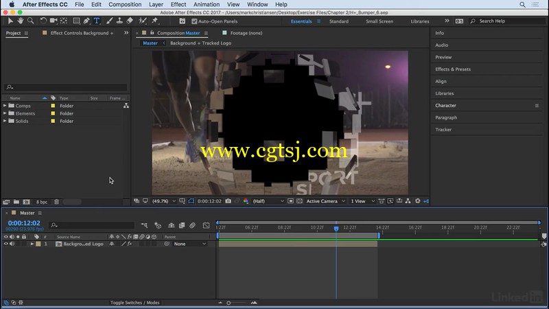 After Effects CC 2018基础技能训练视频教程的图片4