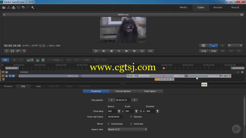 SpeedGrade影视调色基础核心技术训练视频教程的图片3