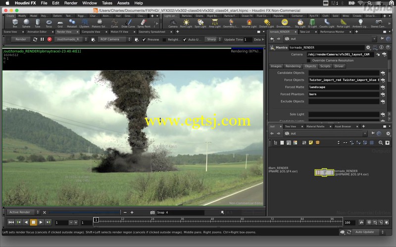 超级龙卷风视觉特效实例制作视频教程第二季的图片1