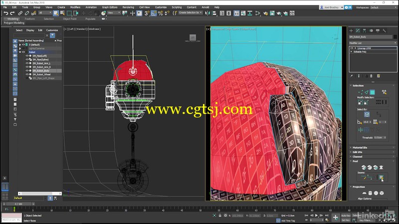 3dsmax中UVW贴图映射技术训练视频教程的图片2