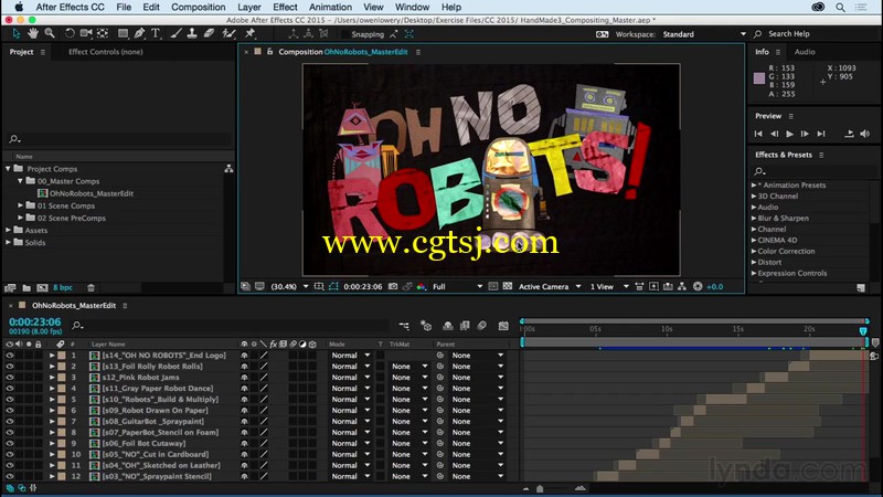 AE元素合成动画视频教程的图片2