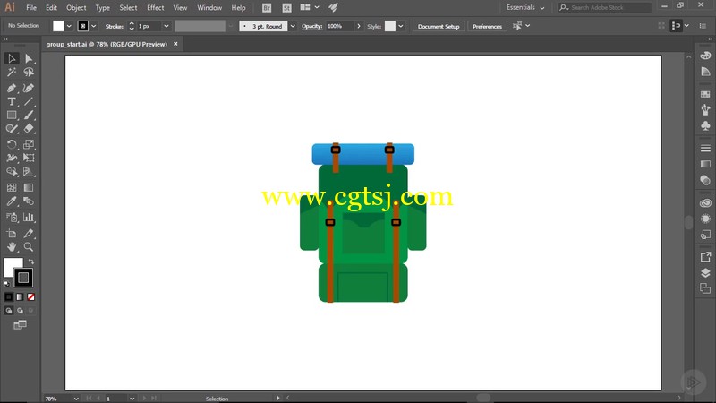 Illustrator制作SVGS格式应用技巧视频教程的图片1