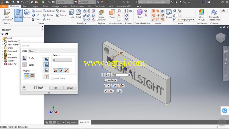 Inventor中FDM 3D打印设计训练视频教程的图片1