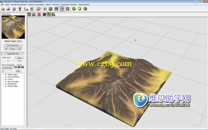 Lumion高精度低面数地形建模视频教程的图片2