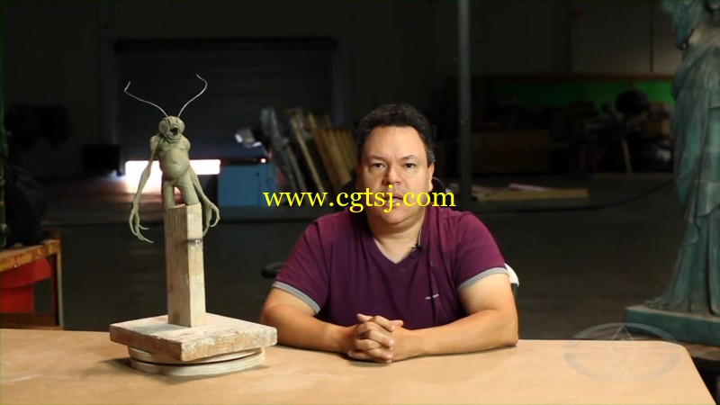 影视级陶土雕塑雕刻角色设计视频教程的图片1