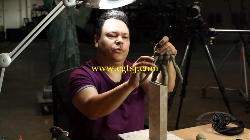 影视级陶土雕塑雕刻角色设计视频教程的图片2