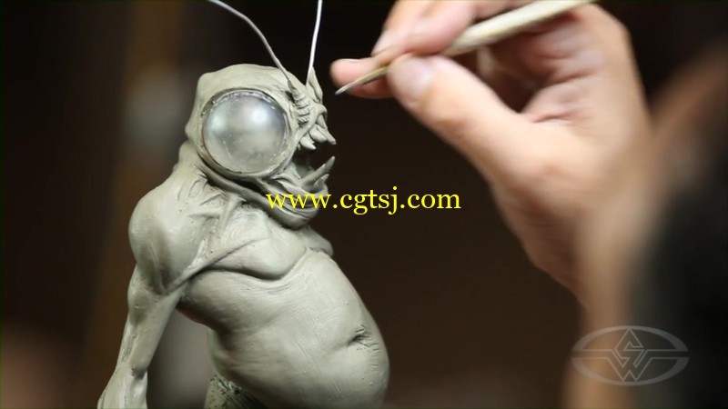 影视级陶土雕塑雕刻角色设计视频教程的图片3