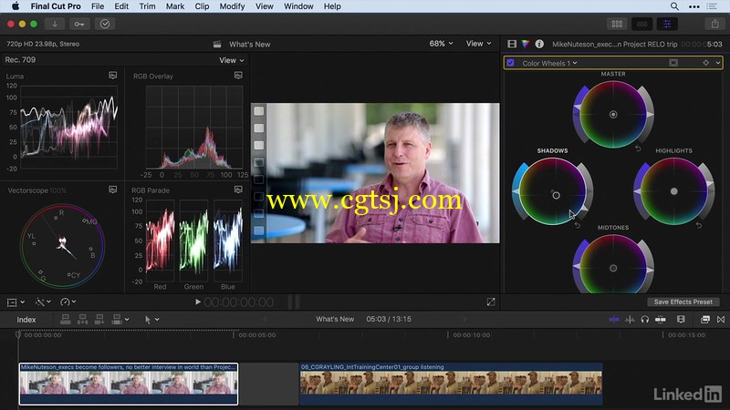 Final Cut Pro X全面核心工作流程训练视频教程的图片2