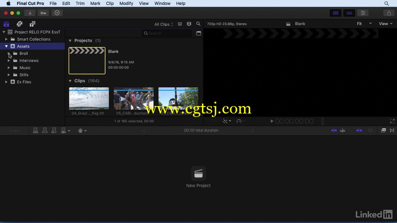 Final Cut Pro X全面核心工作流程训练视频教程的图片3