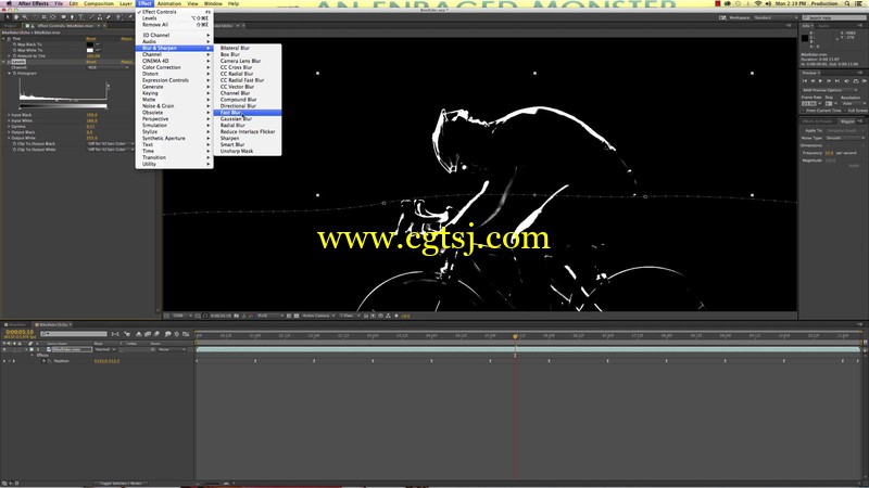 AE创建快速流光效果视频教程的图片1