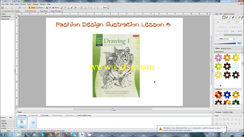 Illustration时装设计插画初学者视频教程的图片2