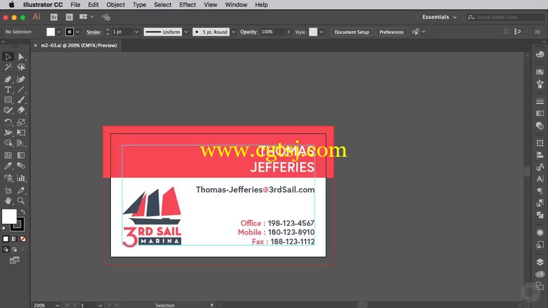Illustrator商业资料板式设计实例训练视频教程的图片1