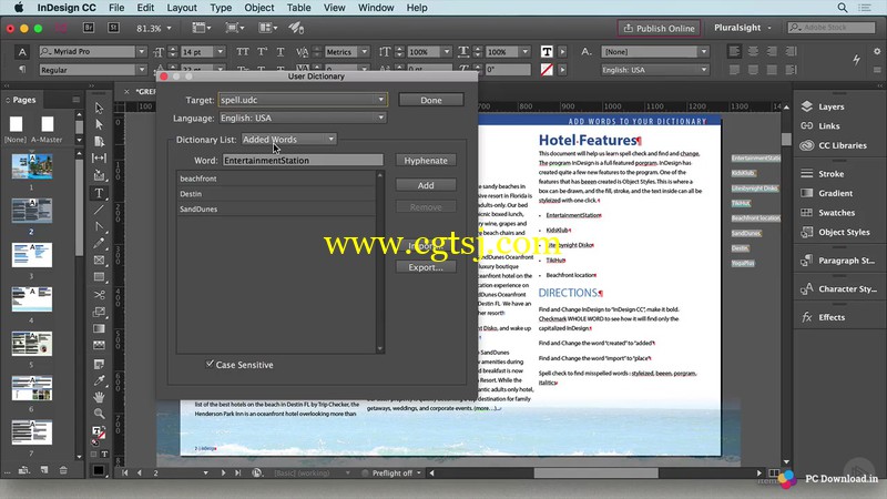 InDesign CC编辑工具使用技巧视频教程的图片3