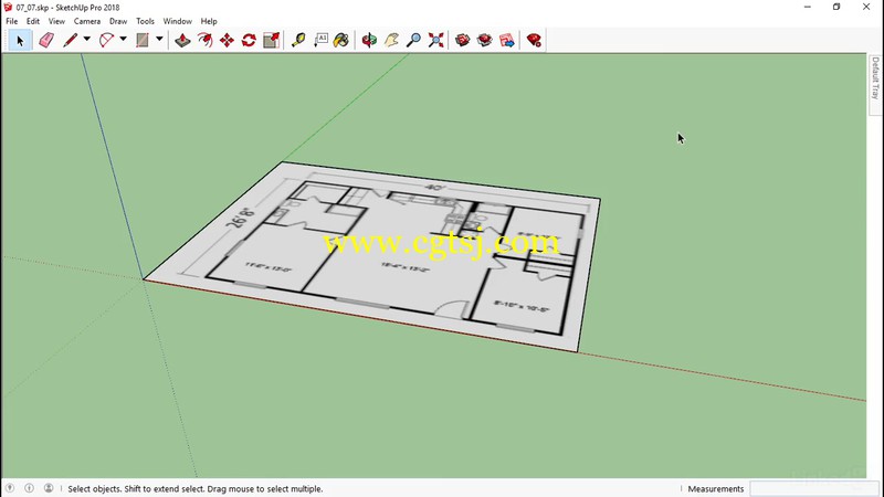 SketchUp 2018基础核心技术训练视频教程的图片2