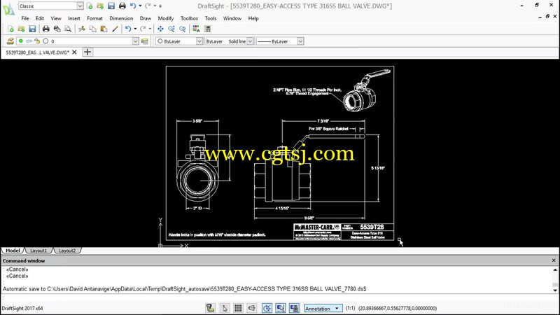 Solidworks从其他CAD软件导入写作技术训练频教程的图片1