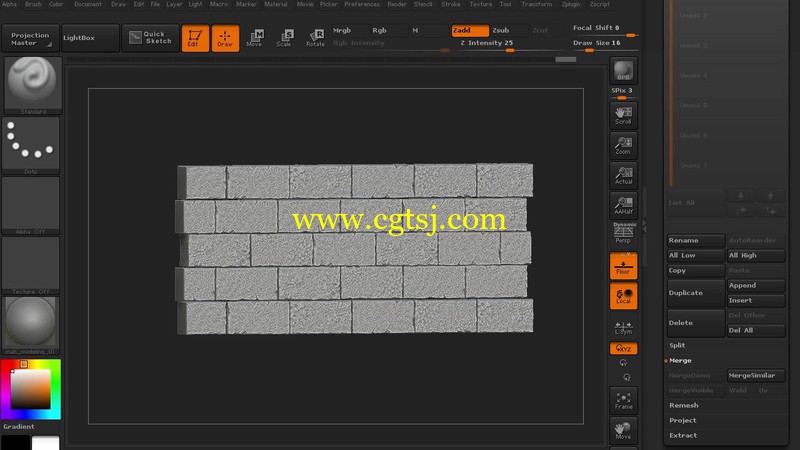 Zbrush高效实践工作流程视频教程第四季的图片3