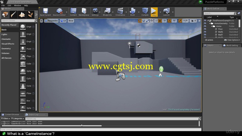 UE4使用C++制作多人在线游戏训练视频教程的图片3