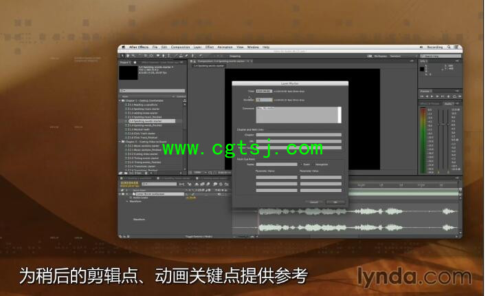 AE音频特效编辑制作视频教程(中文字幕)的图片3