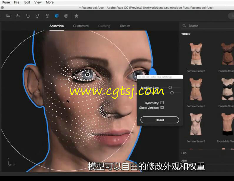 Fuse三维模型制作基础核心训练视频教程(中文字幕)的图片2