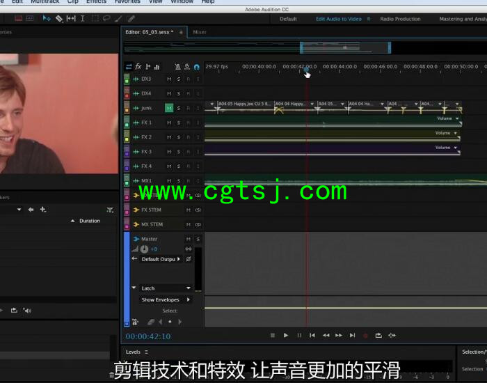 影视后期制作音频音效处理技术视频教程(中文字幕)的图片1