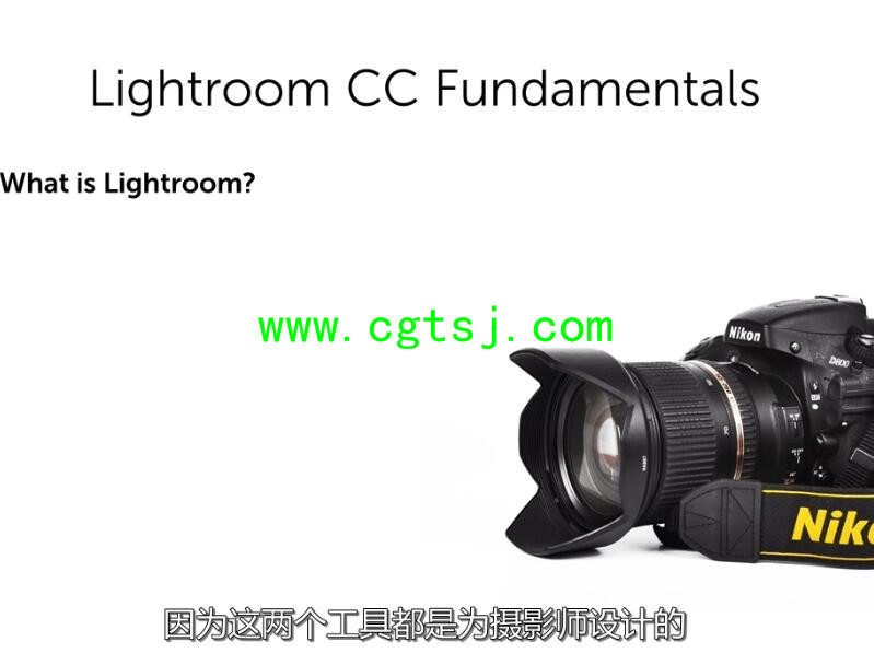 Lightroom CC基础核心训练视频教程(中文字幕)的图片1